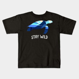 Wild Turtle Kids T-Shirt